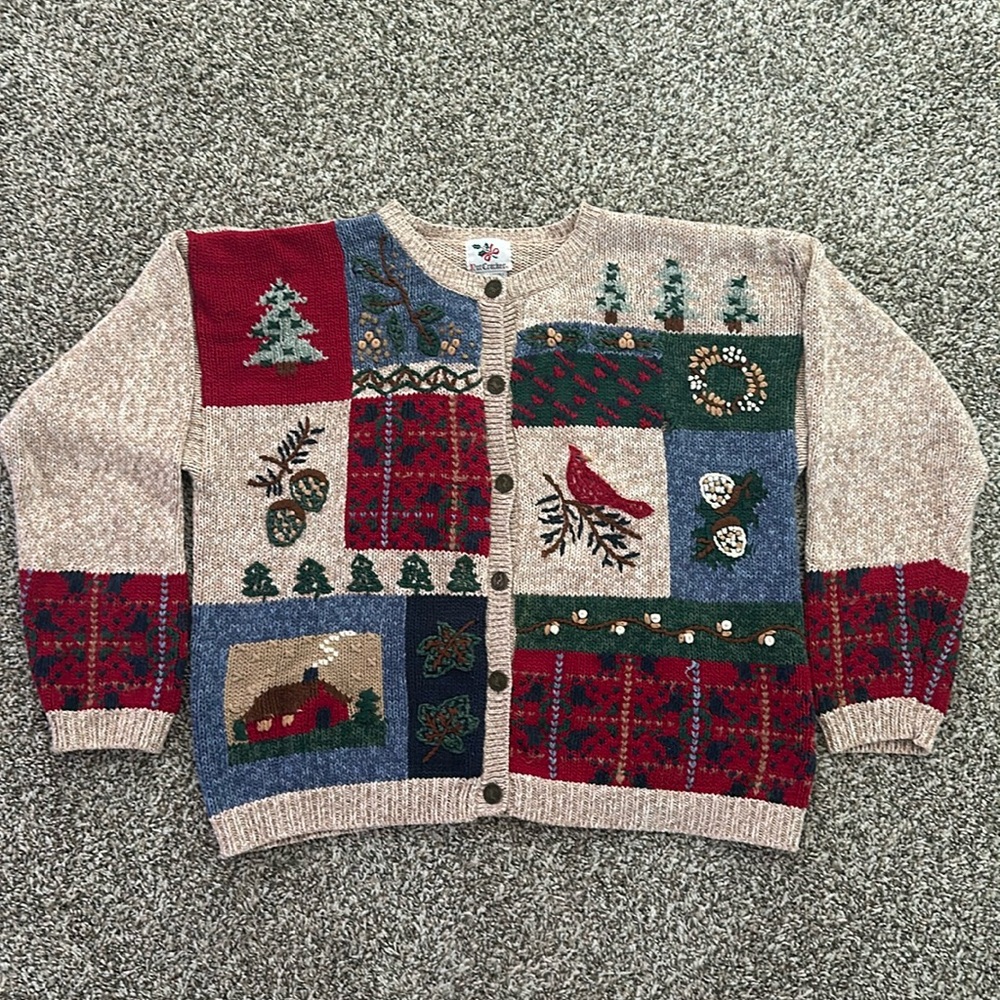 Vintage NutCracker Christmas Sweater